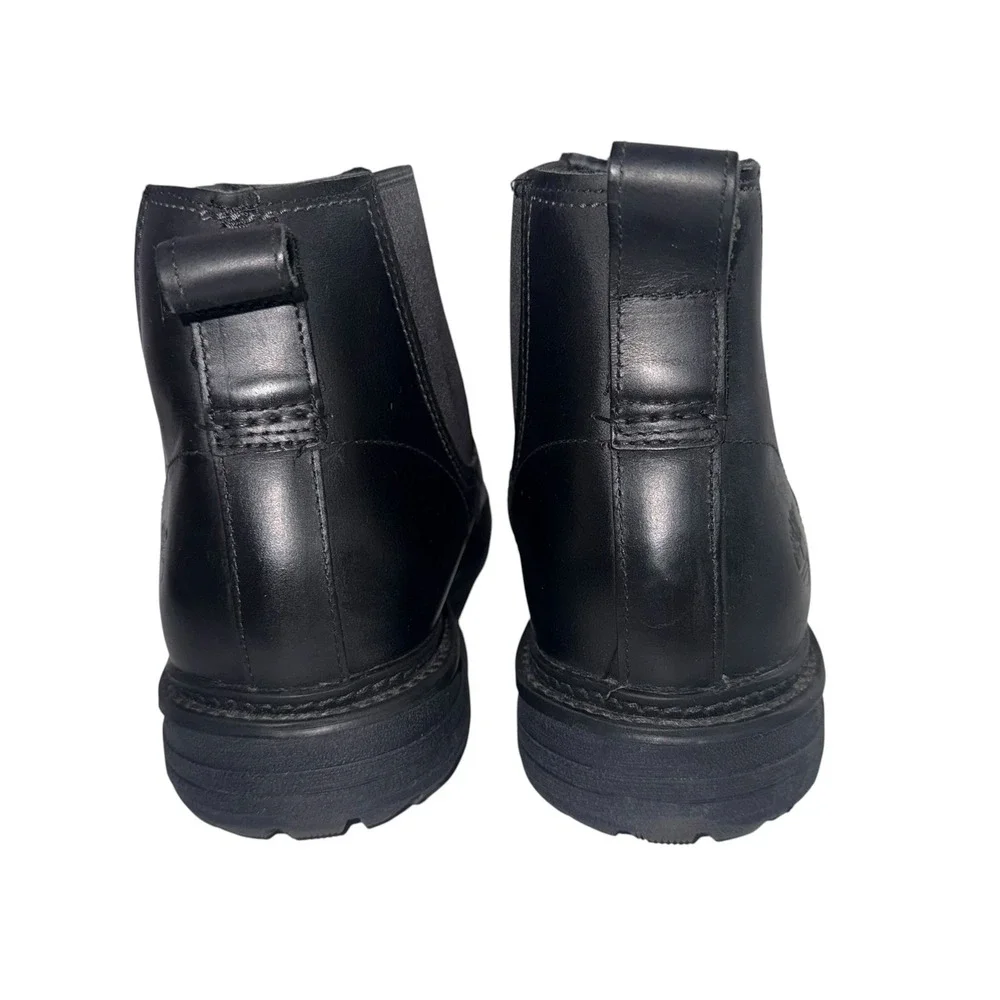 Timberland Tremont Chelsea Boots Mens 10W‎ Black Good Earthkeepers Leather 5124A